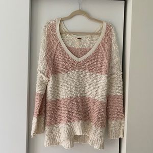 Free People stripe sweater